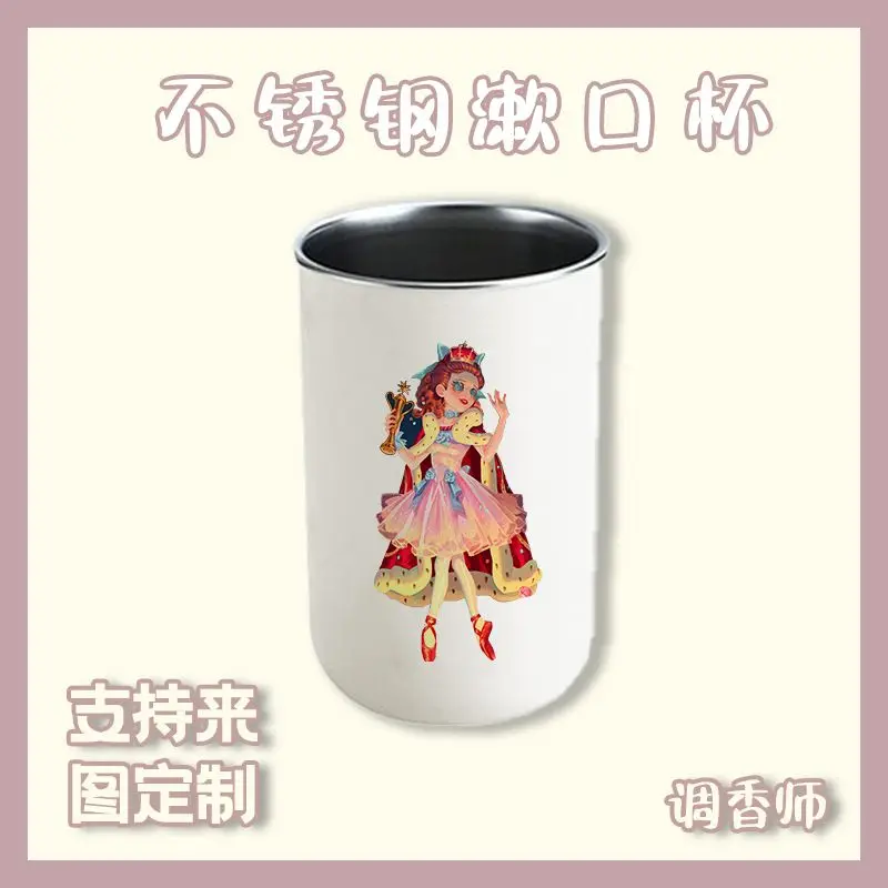 لعبة أنيمي الهوية V كوس إيما وودز ميلي بلينيوس آن ليستر إلخ. لطيف 2025 للجنسين لطيف الكرتون زوجين غسل 304 كوب هدية #4