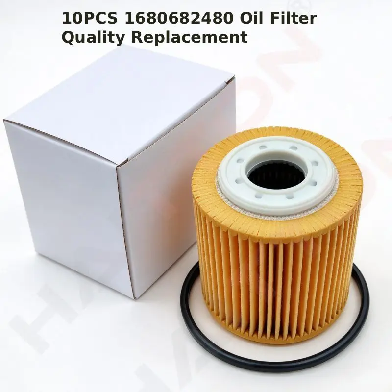 10pcs 1680682480 Oil Filter Replace For VAUXHALL COMBO Box Body/Estate /Mk IV (E) MPV (X19)/CROSSLAND X (P17) /X (A18) 2018