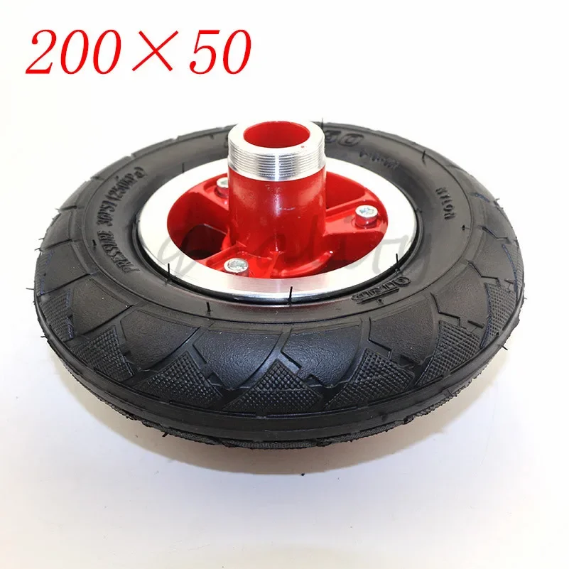 

Good Quality 200*50 Electric Scooter Wheel Vehicle Pneumatic Tire Inner Tube with Alloy Rim 8 Inch 200x50