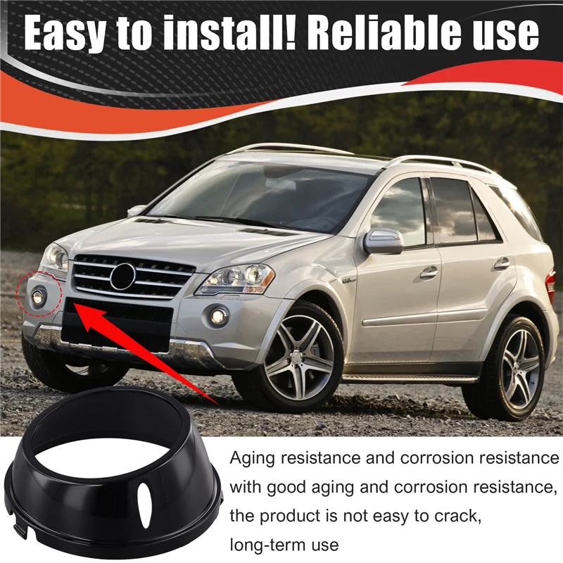 

Автоматическая крышка передней противотуманной фары для W164 Ml63 AMG Gloss Black