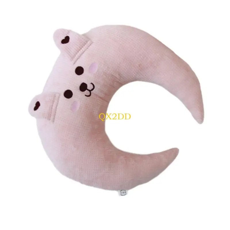 QX2D Restful Sleep Pillow Infant Cushion Neck & Head Support Pillow for Babies Gift