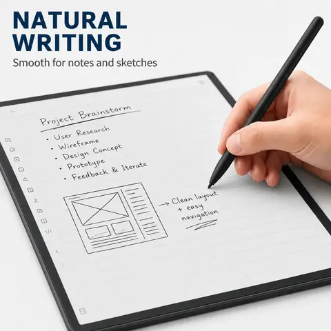 10PCS Felt Replacement Stylus Nibs Smooth Writing Pressure Support Stylus Pen Tips Screen Safe for iFLYTEK AINOTE Air 2