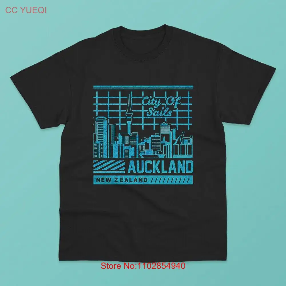 Окленд - Город парусов, футболка Северного острова Новой Зеландии
