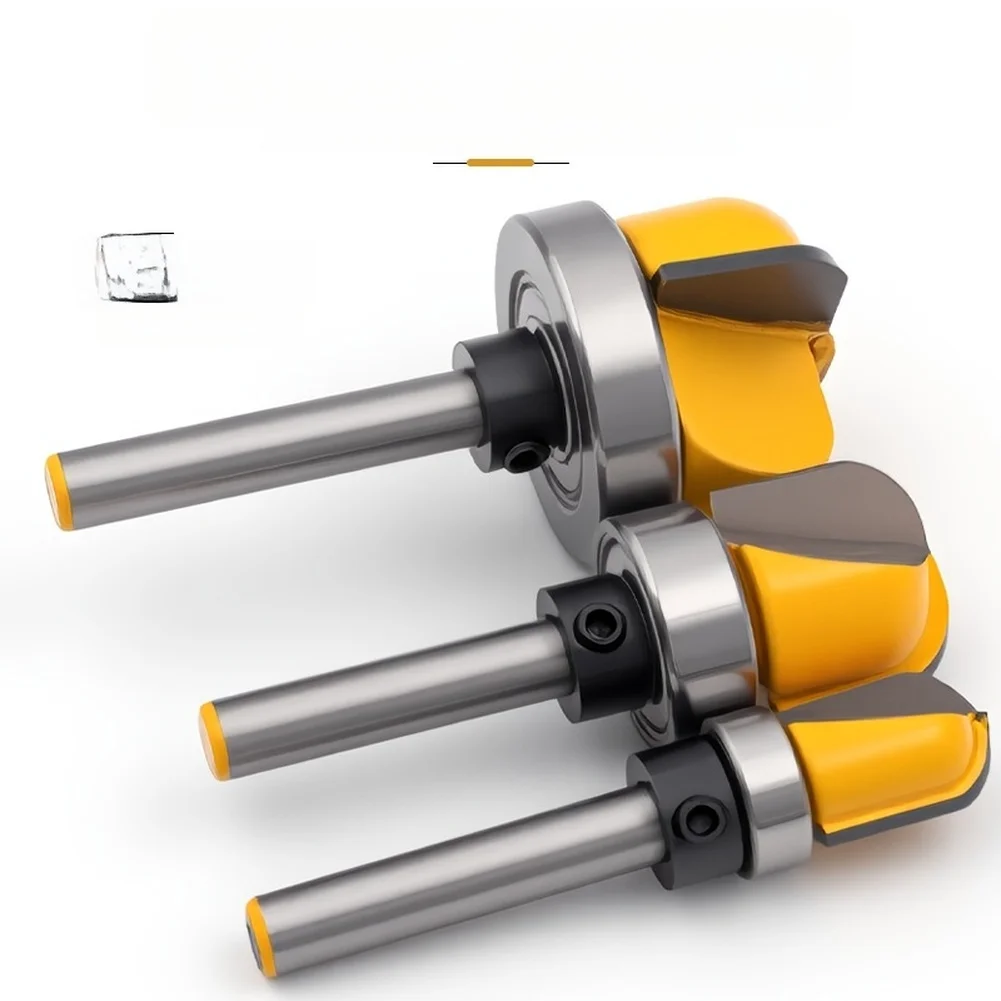 

For Woodworking Projects Bowl Router Bits Template Router Bits Carbide Standard Round Shank Bearing-guided Pilot