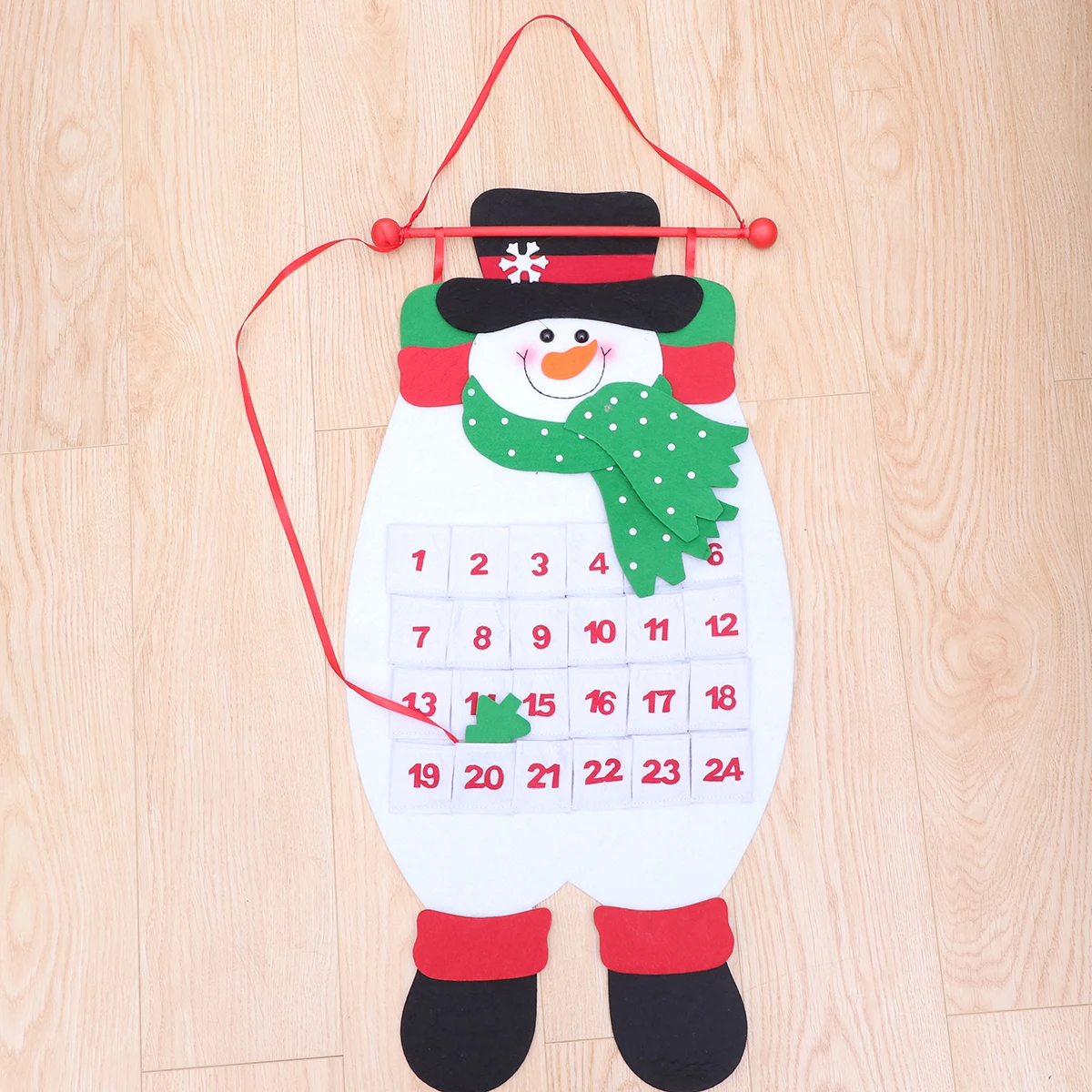 

Christmas Tree Pendant Snowman Outdoor Decorations Adults Ornaments for Countdown Calendar