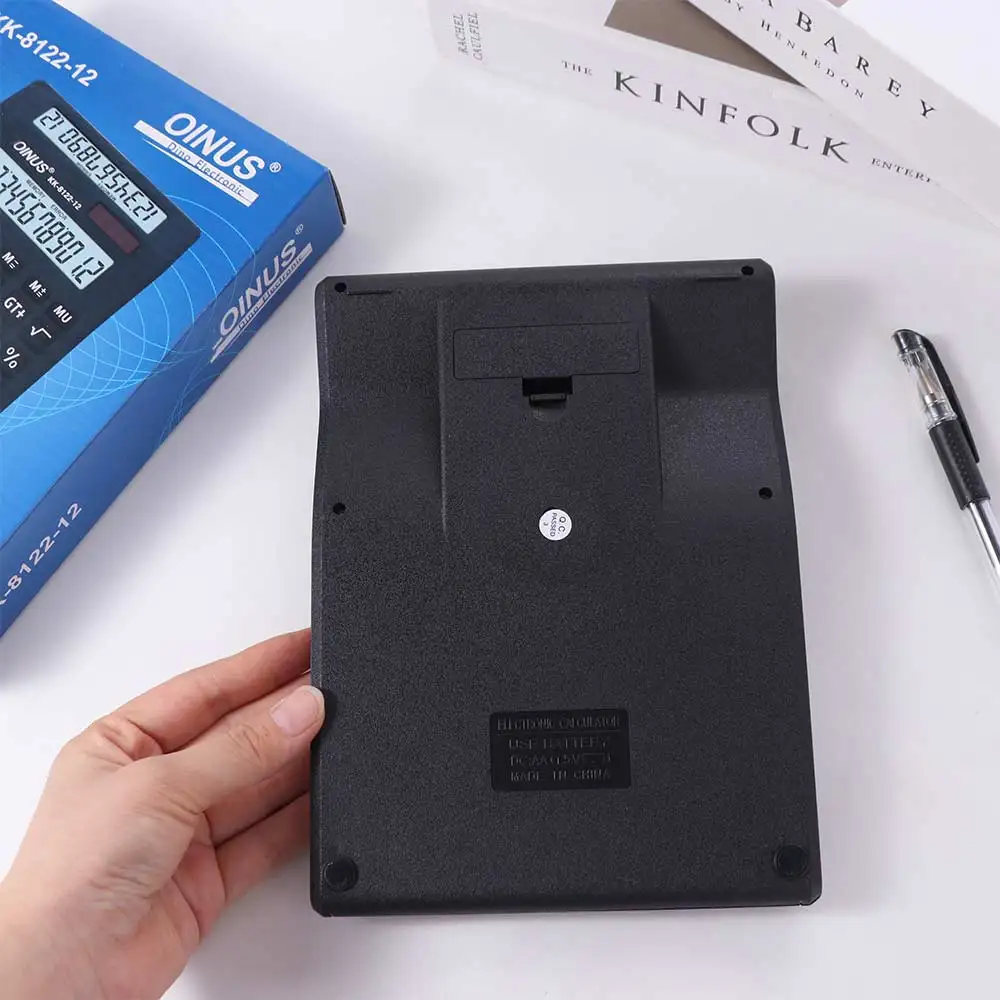 Multifunctional Solar Dual-Screen Calculator Large Screen Display Efficient Calculation Financial Accounter Calculator Practical