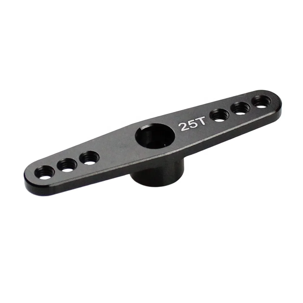 10 peças 25t m3 chifre de braço servo de alumínio único para futaba savox xcore hl hsp hd power ds3225 mg996r peças sobressalentes de barco rc