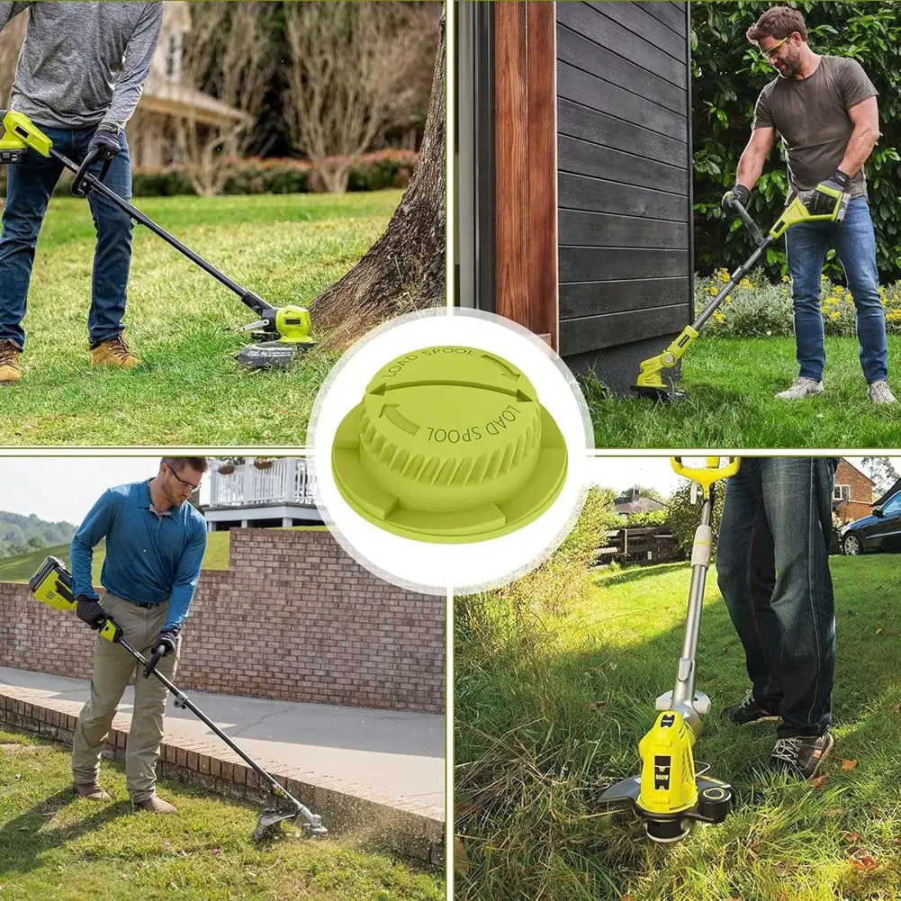 2 pezzi di ricambio pergolato meno manopola per Ryobi/Homelite Reel-facile trimmer testa colpo manopola di ricambio accessori per trimmer