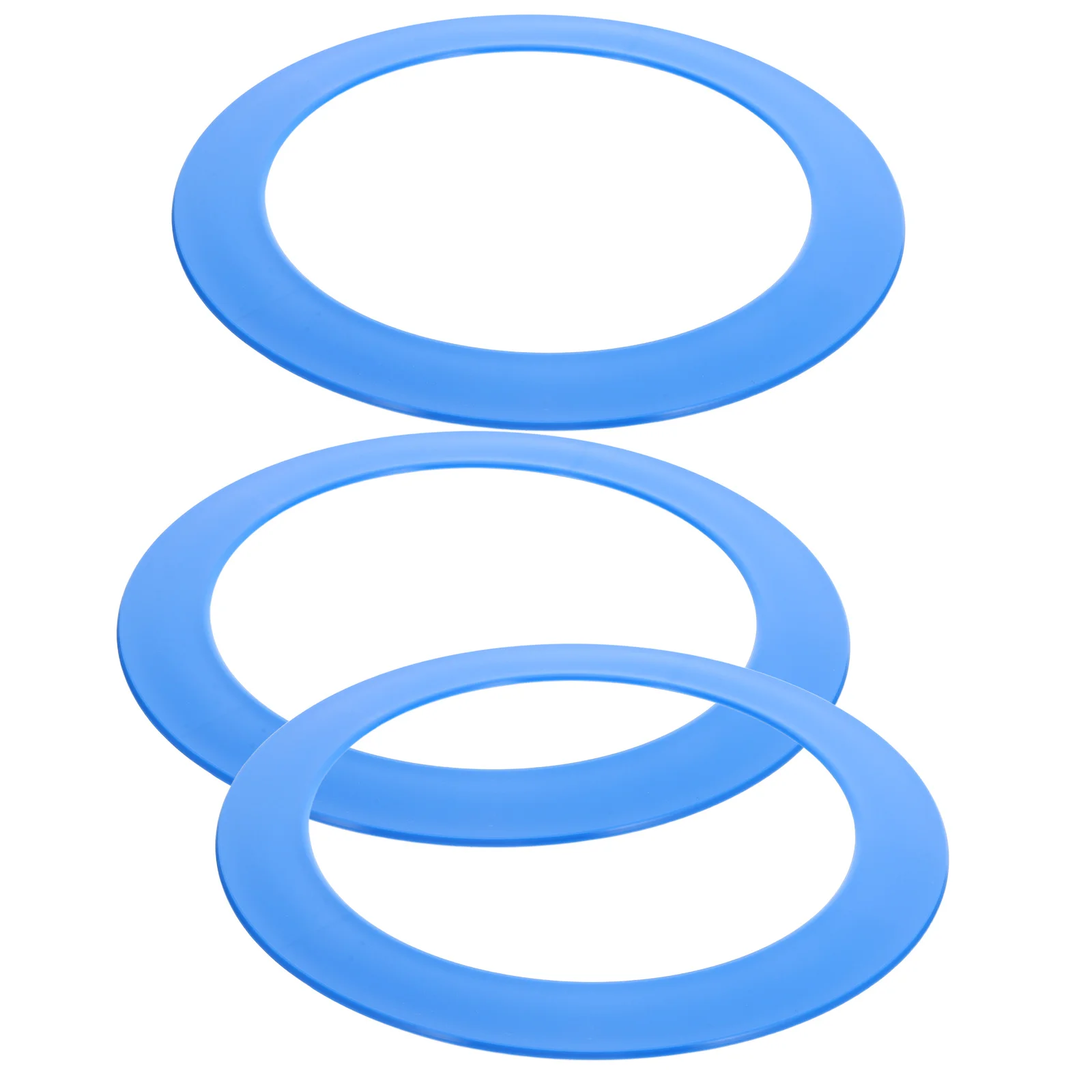 3-teiliges Jonglierringe-Set, leichte Wurfringe aus Kunststoff für Outdoor-Aktivitäten, Zirkus-Requisiten, Kinderringwurf und Koordination