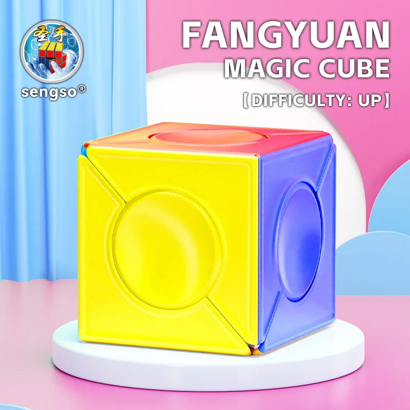 

Sengso FangYuan Magic Cube без наклеек Speed Cubo Magico ShengShou Профессиональная головоломка Развивающие игрушки для детей Подарок