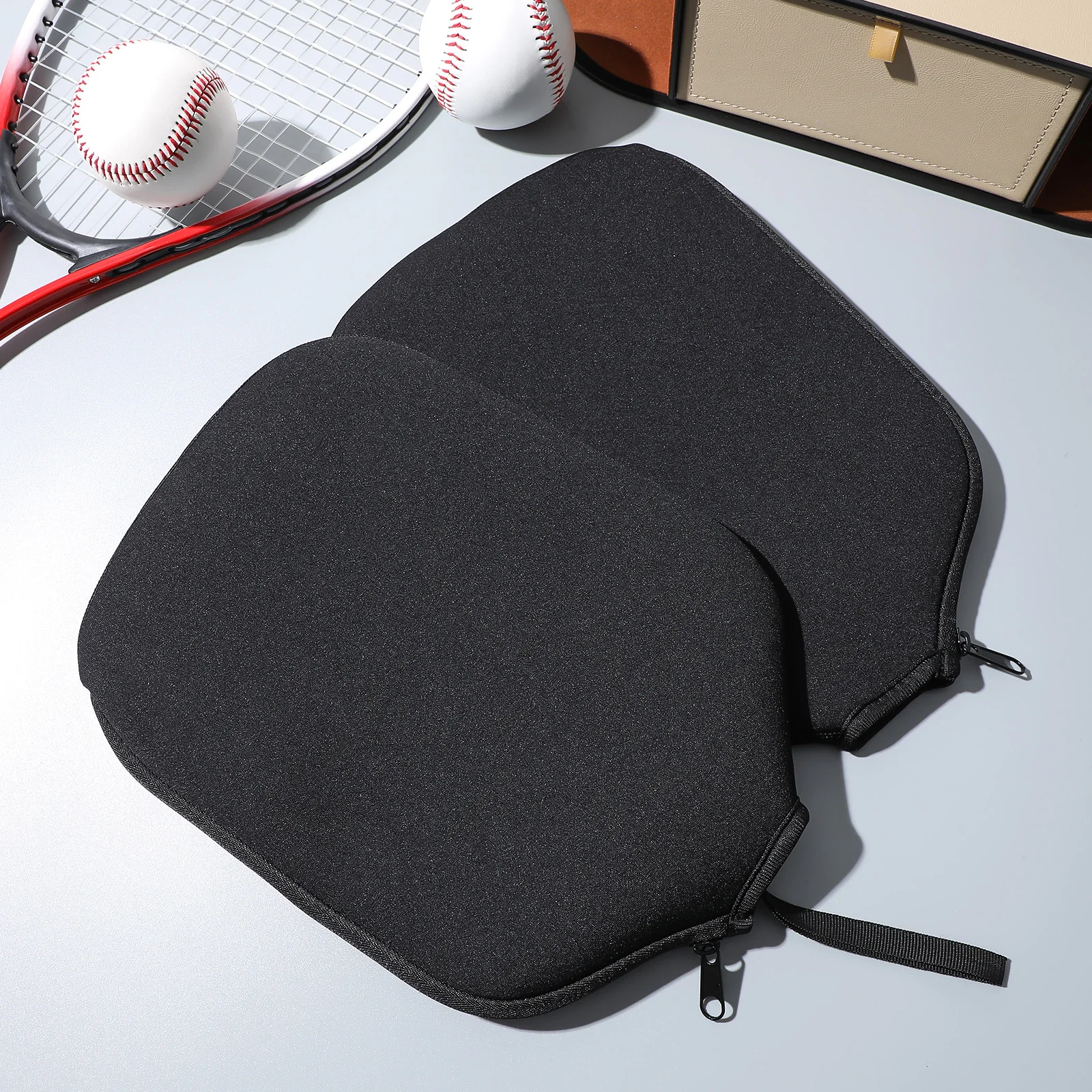 

2 pcs Paddle Covers Lightweight Portable Racket Cases Tennis Sports Accessories Beach Outdoor Storage
