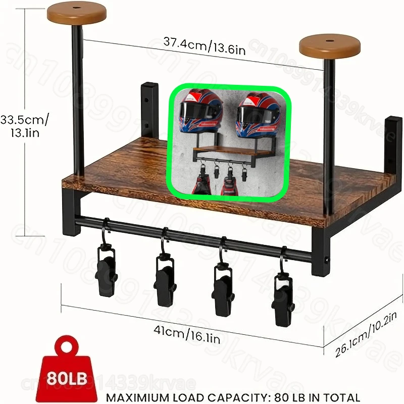 Helmet Rack Wall Mount Motorcycle Helmet Holder Plate Rack Display Organizer With Motorcycle Accessories For Motorcycle helm