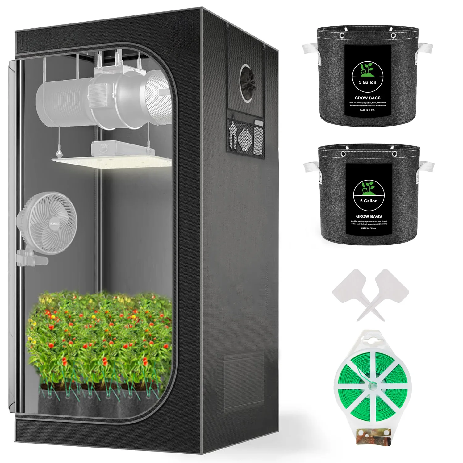 

Planting tent 40x40x160 Plant growing tent Hydroponic greenhouse Growing tent