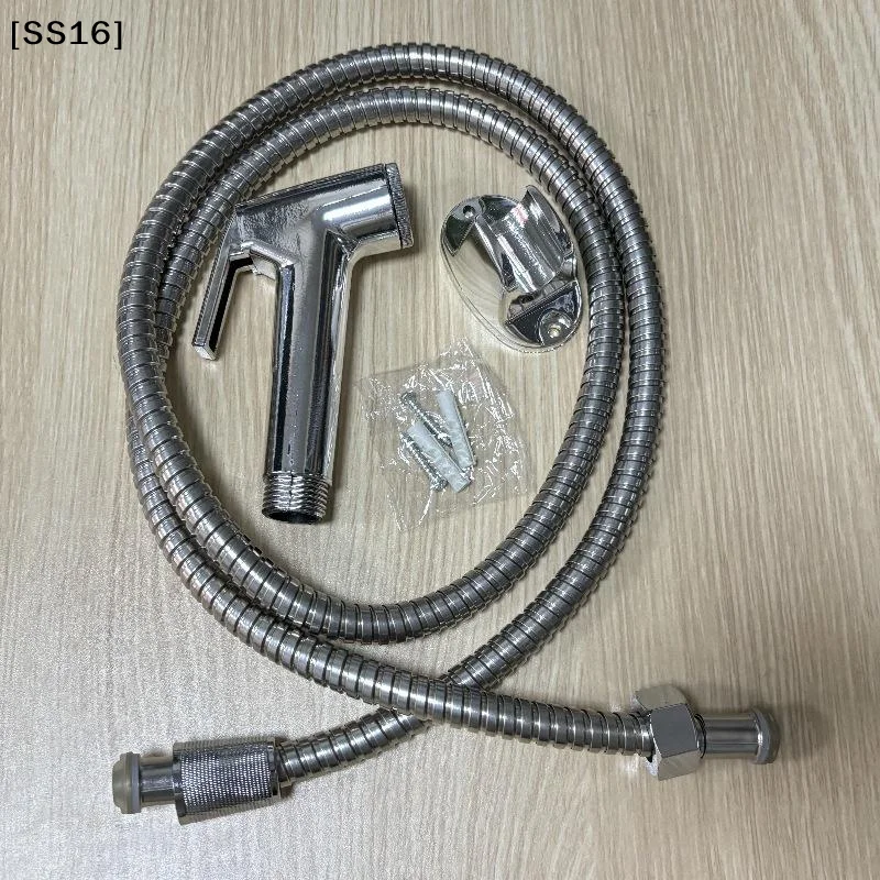 〔SS16〕1set Handheld Sprayer Set Portable Sprayer With Hose For Toilet Cleaning, Baby Feminine Clean Attachments