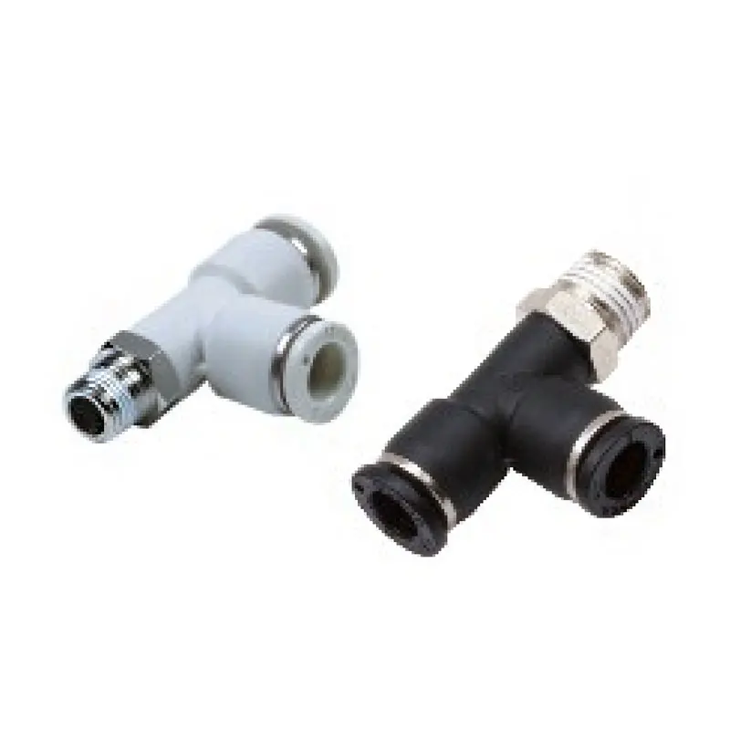1/10/20 PCS PD Series Pneumatic Air Connector Fitting Thread M5 1/8 1/4 3/8 1/2, Push-In OD 4/6/8/10mm for Air Hoses