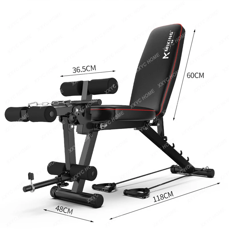 Dumbbell bench fitness chair multifunctional supine board home bench press weightlifting equipment muscle bench flat bench muscl