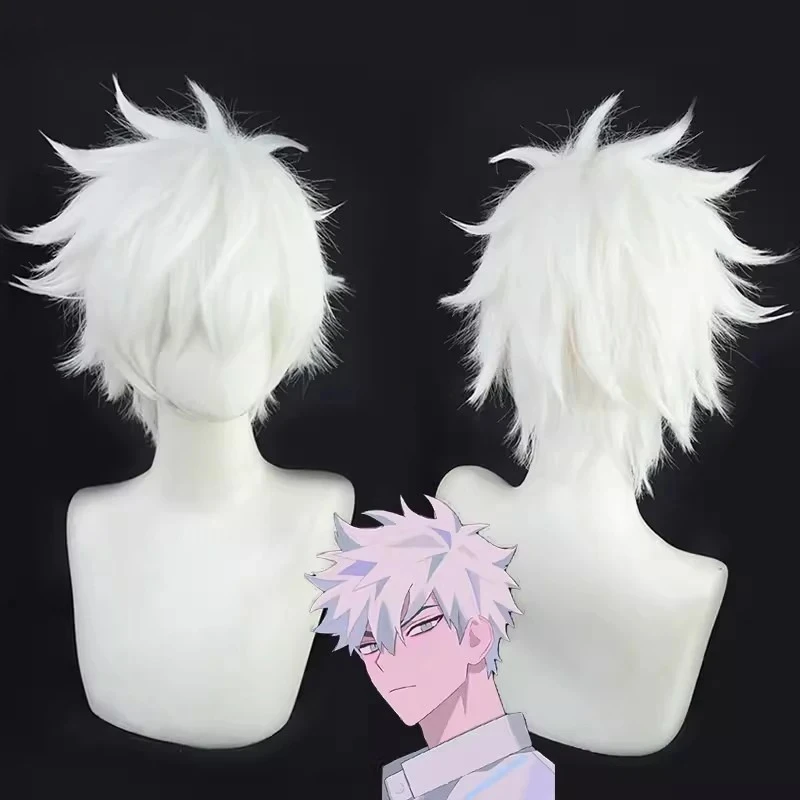 New Limit DEVIL GAME Time Agent Qiao Ling Cheng Xiaoshi Luguang Cosplay Wig  Halloween Carnival Party Anime Props