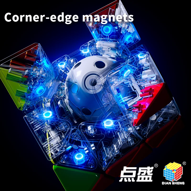 [JudyCube] Diansheng FTO NEO Core Magnetic Version Magic Cube Professional Fidget Toys Diansheng M FTO NEO Cubo Magico Puzzle