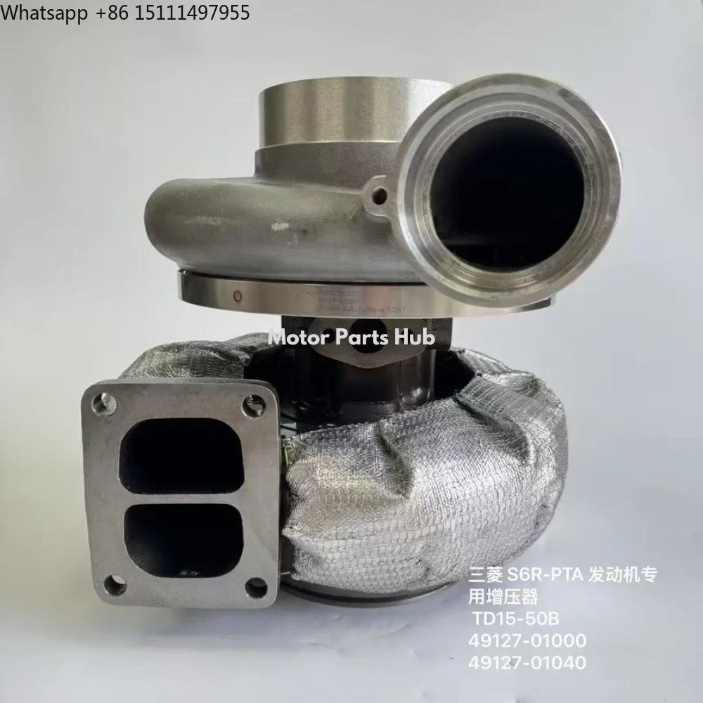 OE Turbo 49127-01000 Marine Generator Set Diesl Engine Part for Mitsubish Heavy Industries S6R2-MPTA Diesel Engine