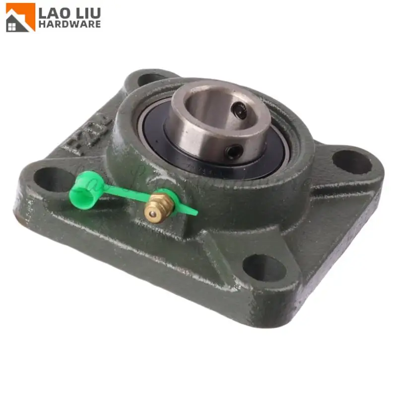 UCF204 подшипник 20 мм 4 болта установка отверстия подшипника квадратный фланцевый прокладка блок