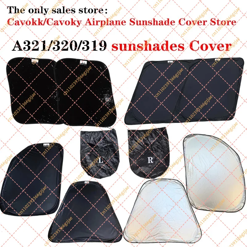 Airbus A320 A321 A319 Sunshade Cover for Cavokk Cavoky, Replacement Cabin Window Shade