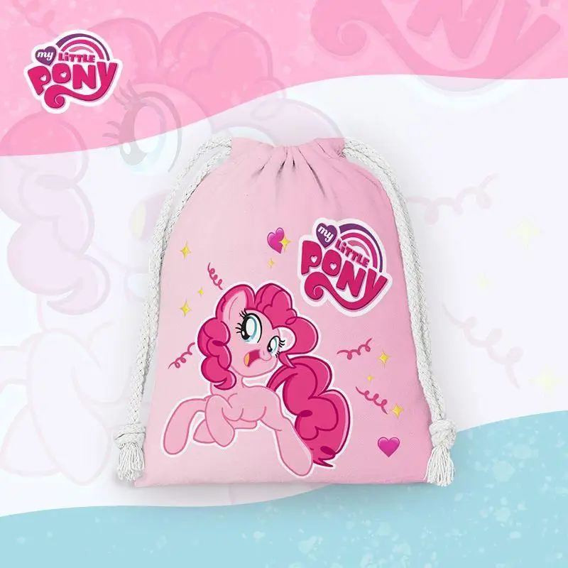 อะนิเมะใหม่ Kawaii My Little Pony กระเป๋าน่ารักการ์ตูนกระเป๋าสตางค์กระเป๋าเก็บเครื่องสําอางค์กระเป๋าคริสต์มาสปัจจุบัน