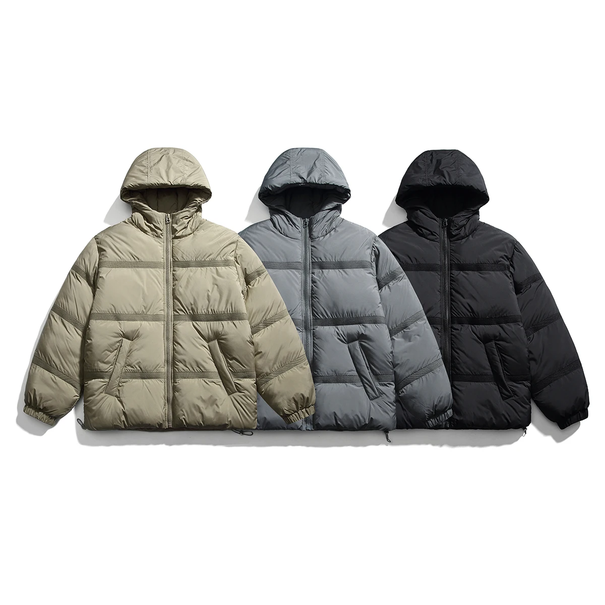 

Зимняя мужская теплая утепленная куртка, верхняя одежда, ветрозащитное пальто с капюшоном, повседневная брендовая мужская верхняя одежда, ветровка, мужской повседневный пуховик