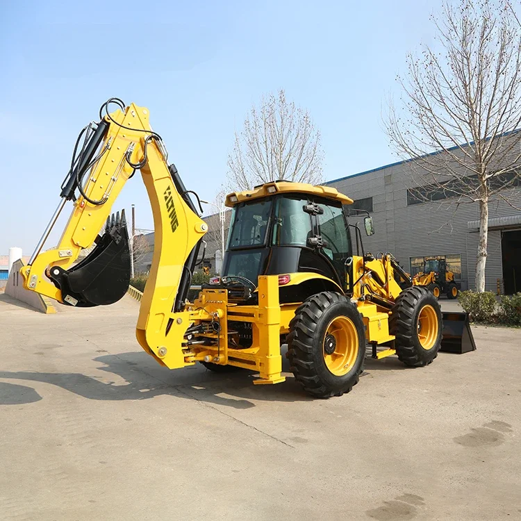 LTMG Chinese cheap 2.5 ton 2500kg LT388H mini backhoe loader with luxury ROPS cabin various attachments