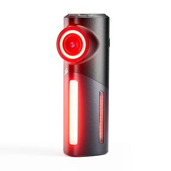 アーバンおよびロードバイクリアライト,SEEMEE-DVカメラ,USB-C充電式,3400mAhバッテリー,最大110時間のバッテリー