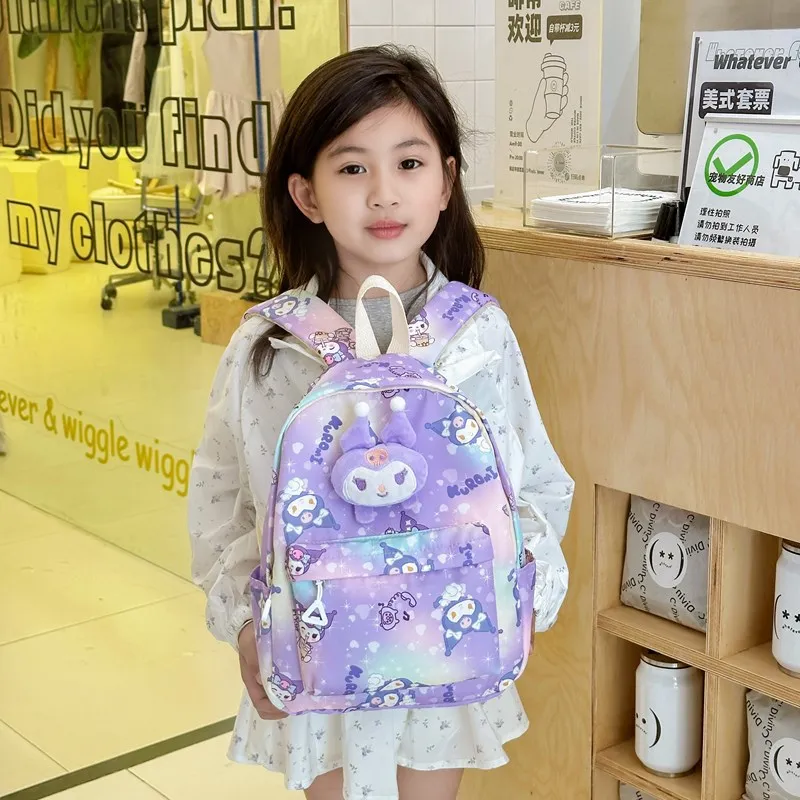 Children's Schoolbag2024New Kindergarten Backpack Cartoon Cute Men's Burden Reduction Good-looking Girls' Bags Cross-Border