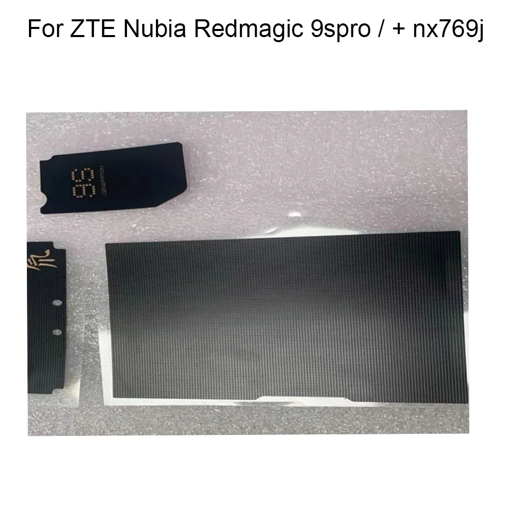

Для ZTE Nubia Redmagic 9s Pro + задняя крышка аккумулятора, чехол 3 мм, клей, двусторонняя клейкая наклейка, лента Red magic 9s Pro nx769j