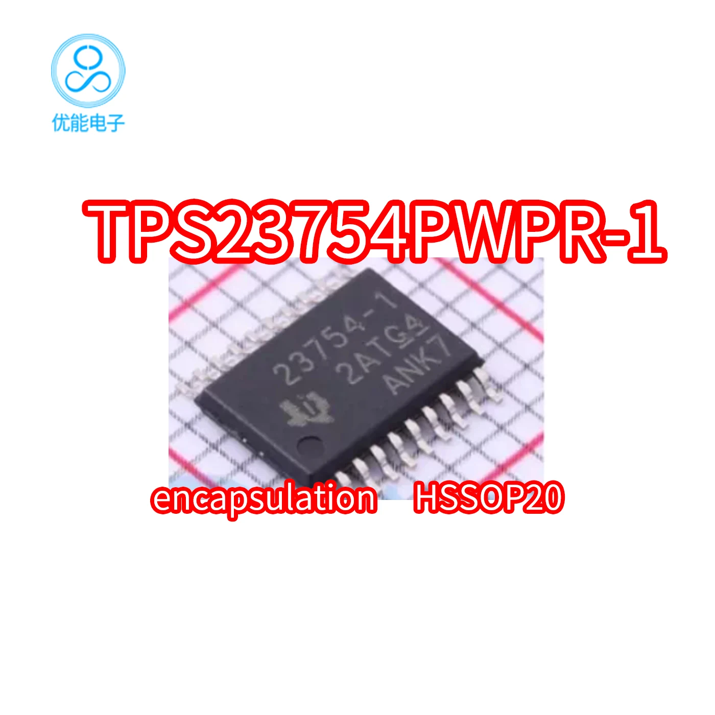 TPS23754PWPR-1 silk screen 23754-1 TPS23754PWP-1 package HTSSOP20