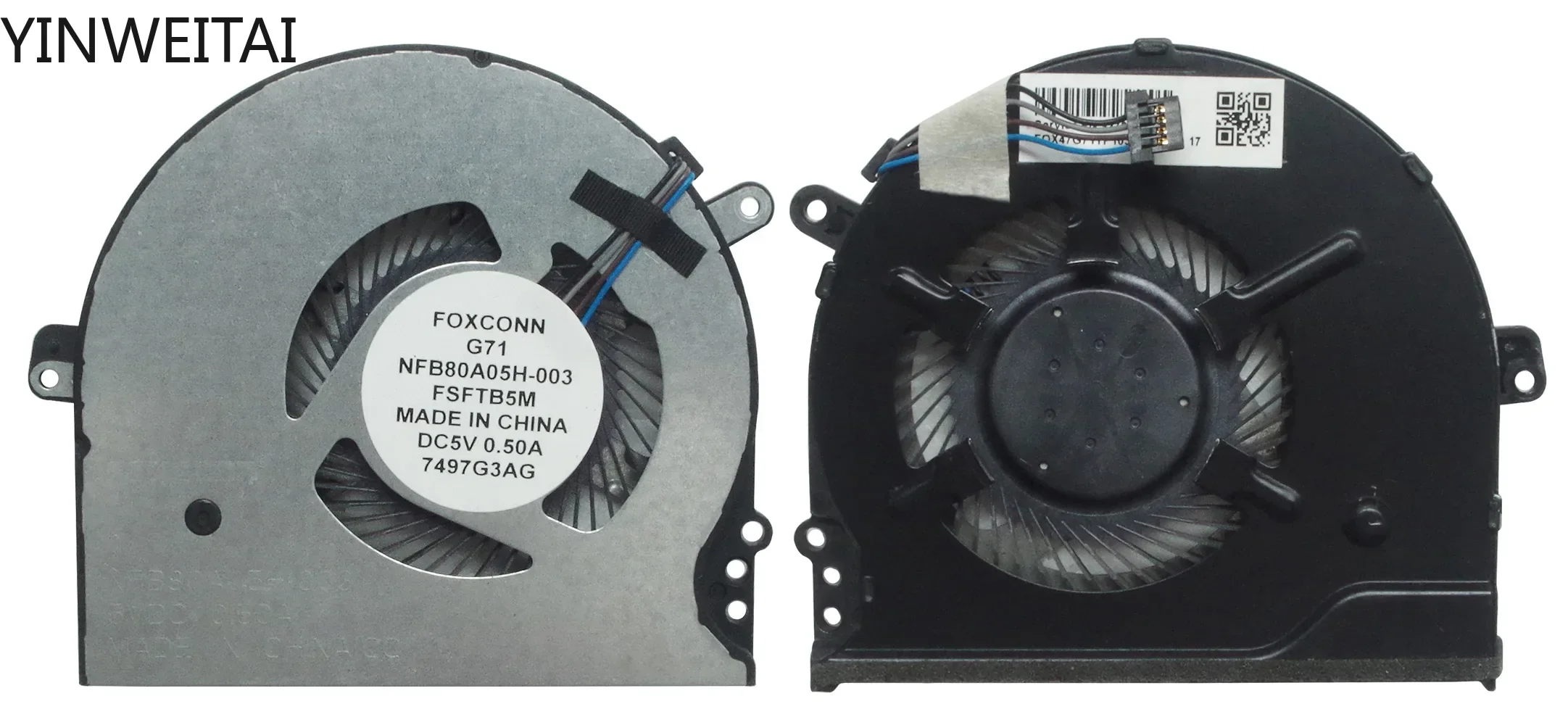 

Fan for Pavilion 15-CC708tx 15-CC715T 927918-001 15-CC 15-CK 14-BK 14-BP TPN-Q189 Q191 Q201 NFB80A05H-003 15-CC700 NS75000-16K11