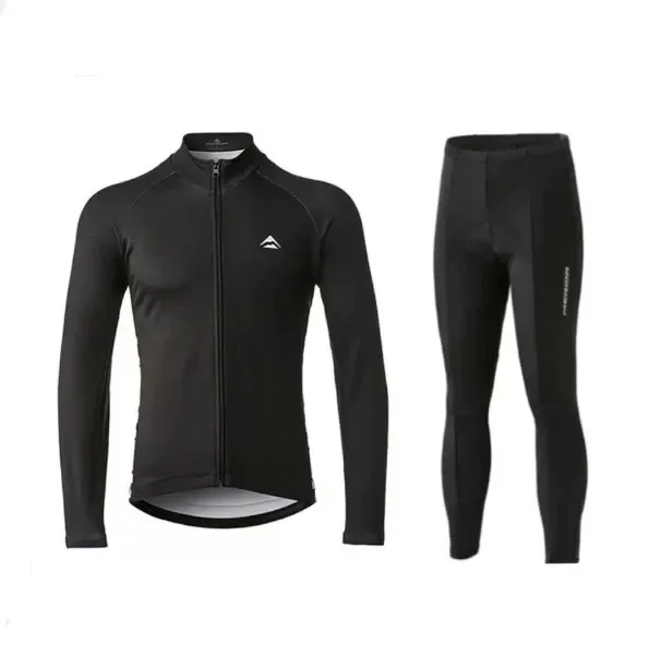 Summer mountain bicycle gear professional long-sleeved cycling suit breathable quick-drying men and women.