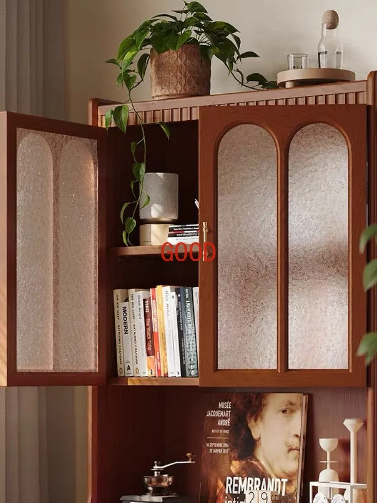 Room Integrated Bookcase Multifunctional Bookshelf Floor Display Cabinet Simple Storage Locker