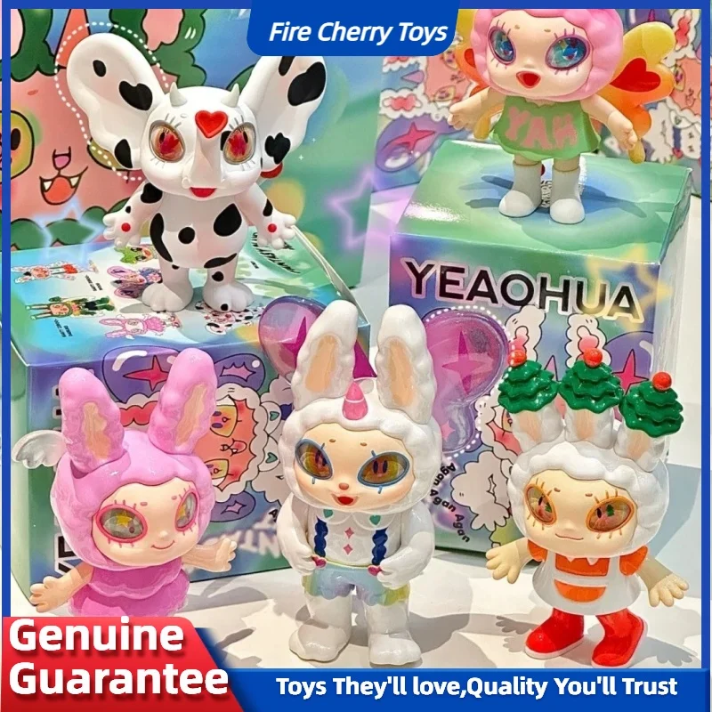 Genuino Finding Unicorn Agan Yeaohua Fantasy Plant Series Blind Box Intera scatola misteriosa Action Figures Giocattolo carino regalo