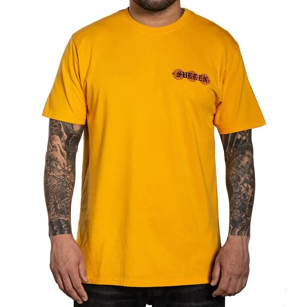 Sullen Art Collective Red Electric Premium Fit Mens T-Shirt Tattoo Clothing High-end Luxury Unisex Style Both of Men and Women