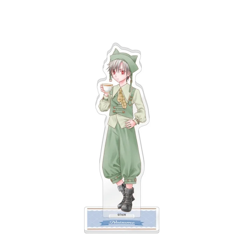 Anime Gakuen Alice Afternoon Tea Series Mikan Sakura Natsume Hyūga Acrylic Stand Model Plate Keychains Desktop Ornament