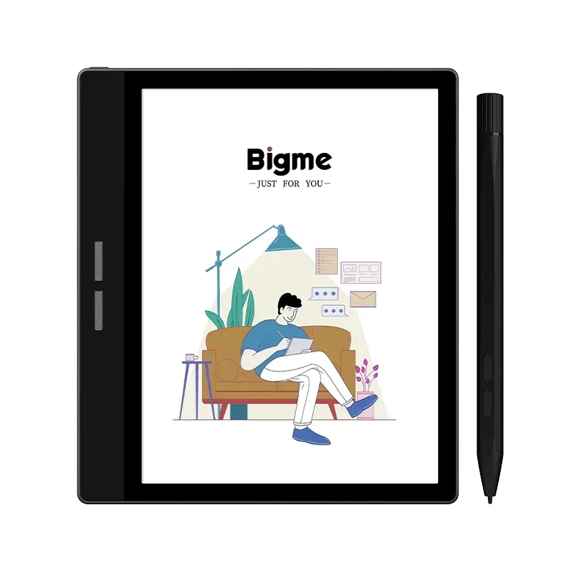 2024 New Bigme B751C Portable 7inch E-ink Color Screen  Smart Office Book 4+64GB BT5.0 Kaleido3 E-reader E-book
