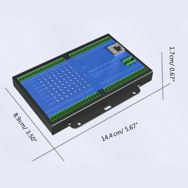 CWT-MB308N 8AI+4AO+8DI+8DO RS485 RS232 Ethernet Modbus Module