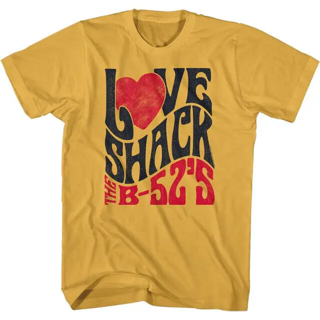 

The B-52's Love Shack Yellow T-Shirt