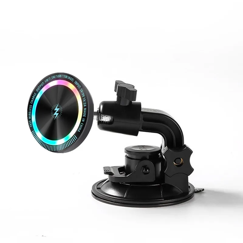 Car Wireless Fast Induction Charger Vehicles Magnetic Phone Holder Charging For Samsung S24 Ultra Macsafe Cradle Dashboard Vacuu
