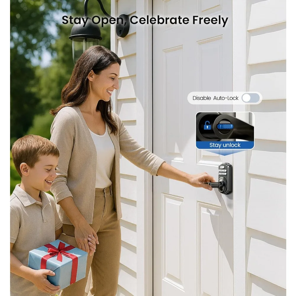 Veise Tastatur-Türschloss mit Griffen