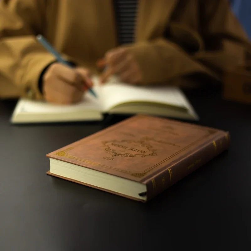 Cuaderno mágico grueso Retro europeo, libro diario creativo A5, regalos clásicos para estudiantes