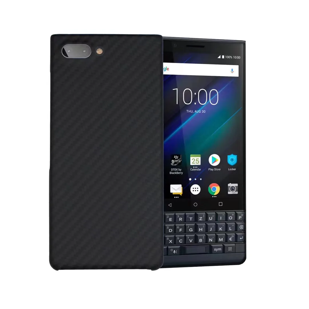 

New Genuine Aramid Fiber Carbon For BlackBerry Keyone Key 2 Full Ultra-thin Back Protective Phone For Keyone CASE Cover