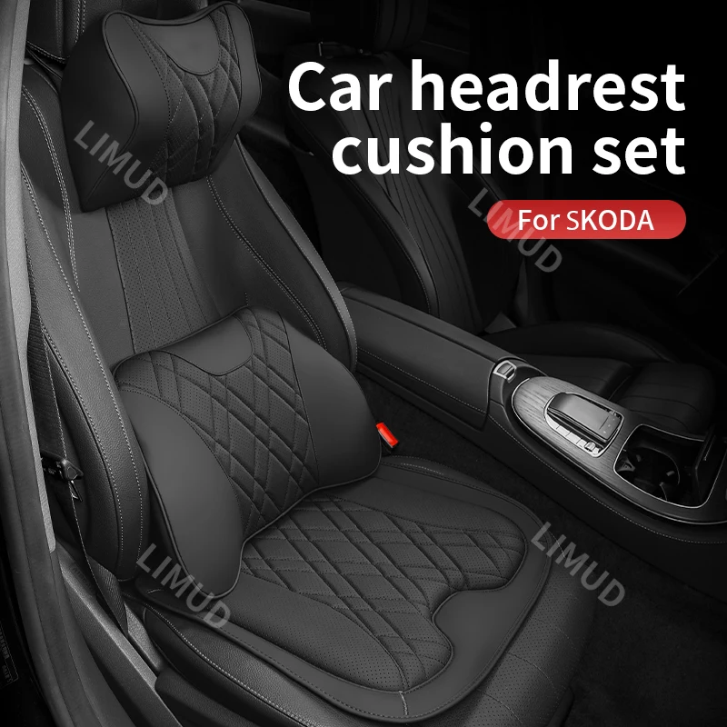 

Car Seat Cushion Sitting Cushion For Skoda Octavia Fabia Kamiq Karoq Kodiaq Superb Enyaq Kushaq Slavia Kylaq ForCars Accessories