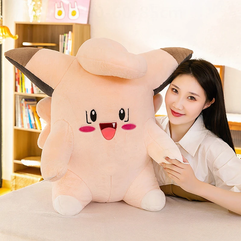 

Pokemon Kawaii Clefairy плюшевая игрушка Pili Rabbit мягкая кукла милая кукла для детей подарок на день рождения и Рождество мягкая подушка для детей девочек