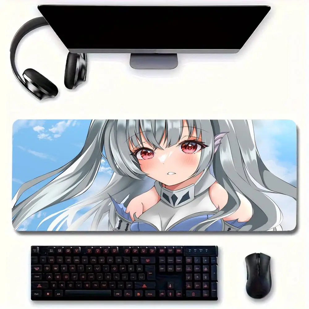 Anime Yugioh Dark Magician Mouse Pad grande tappetino per mouse per home office tappetino da scrivania in pelle impermeabile per giocatori tappetino per mouse per Computer K