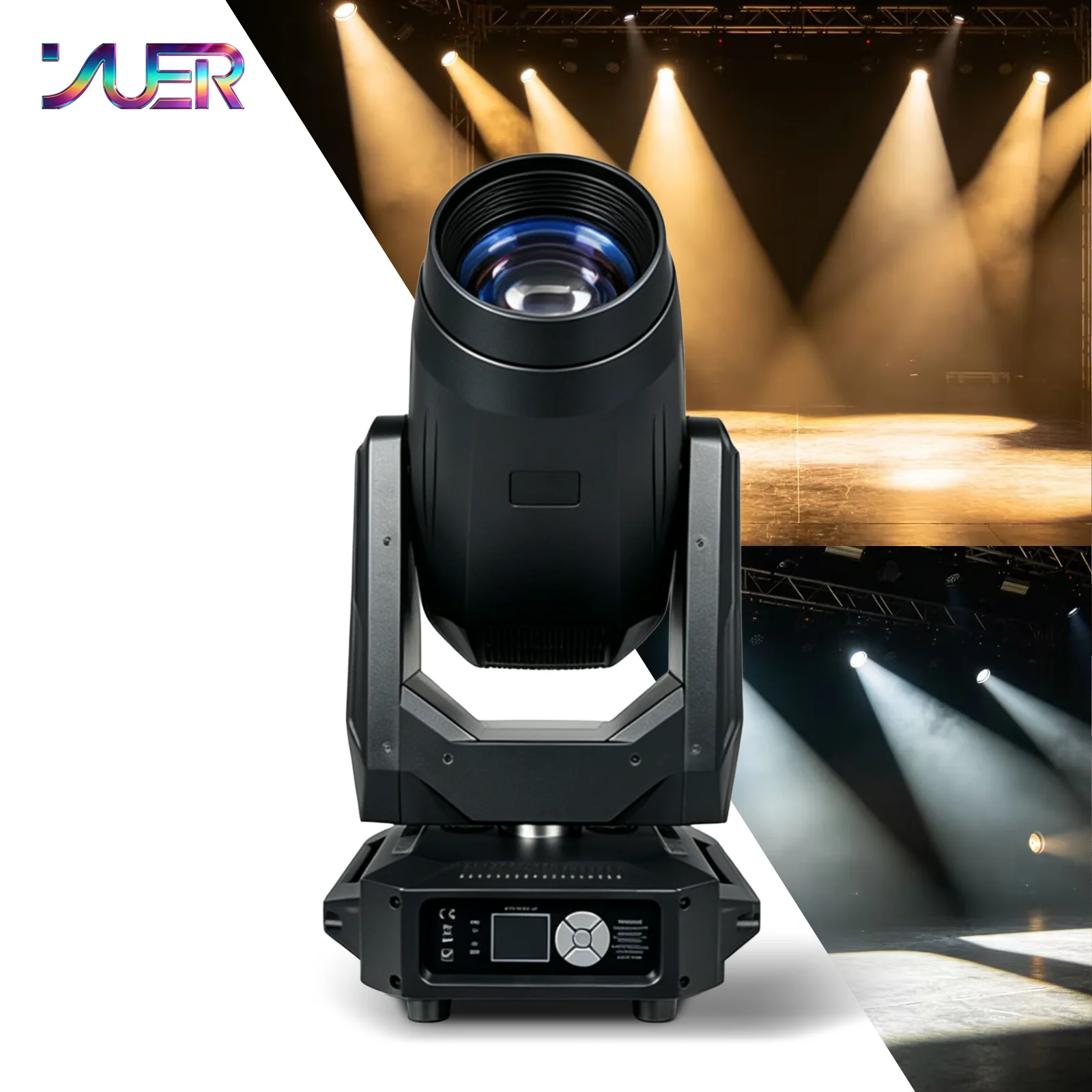 400W Mini LED BSWF Profile Moving Head Light DMX CMY CTO Zoom Strobe Stage Lighting for DJ Disco Wedding Party Bar Show Event