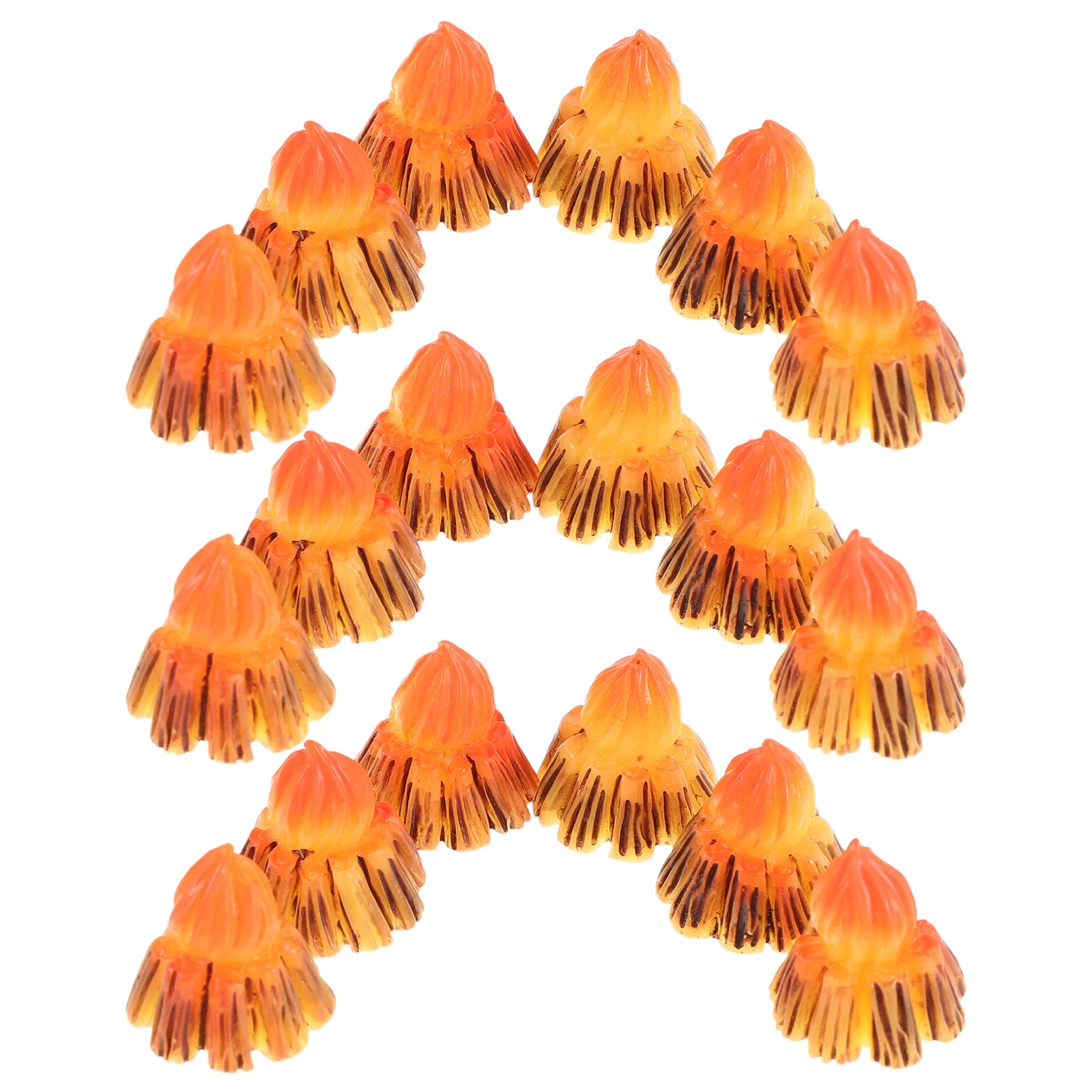

30pcs Miniature Campfire Mini Firewood Log Ornament Dollhouse Fake Bonfire Decor For Diy Sand Table Micro Landscape Fairy Garden